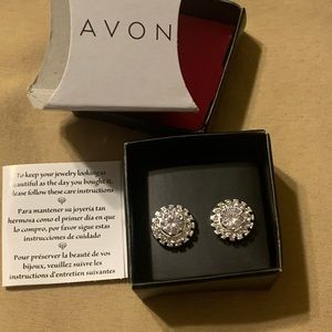 Brand new in box Avon earrings💜🧡💚🤎💙❤️